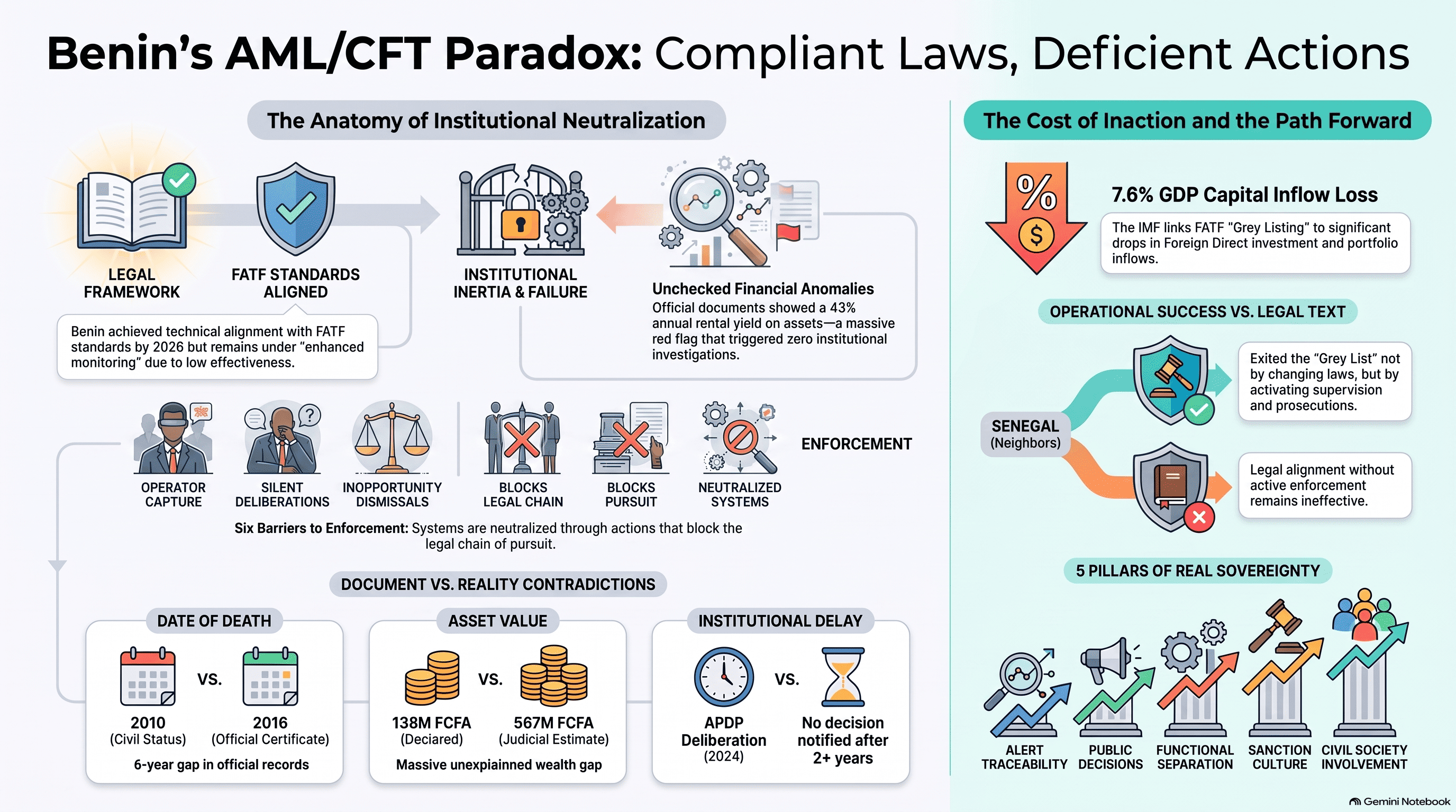 AML/CFT in Benin: compliant texts, failing men