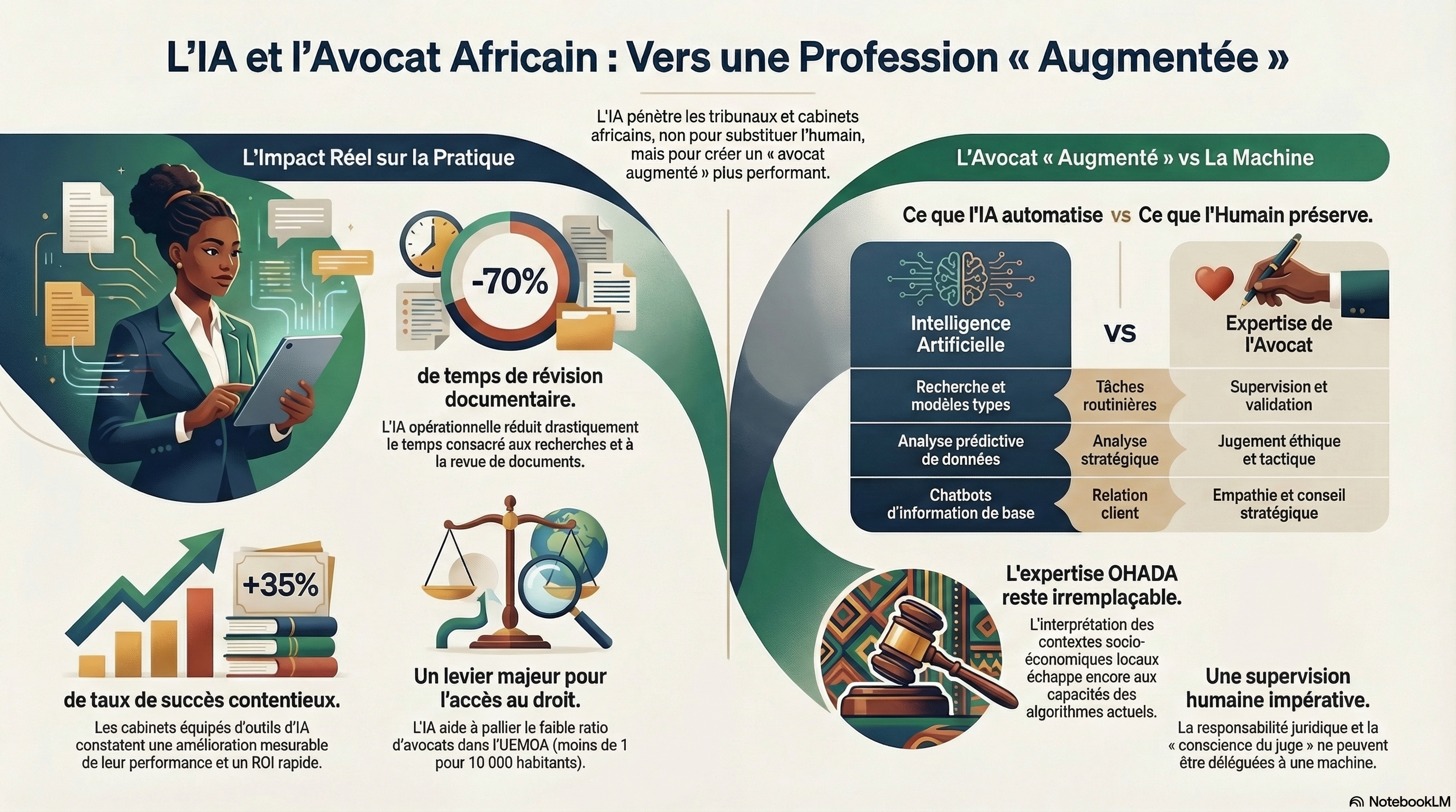 L'IA va-t-elle remplacer les avocats en Afrique ? Analyse critique