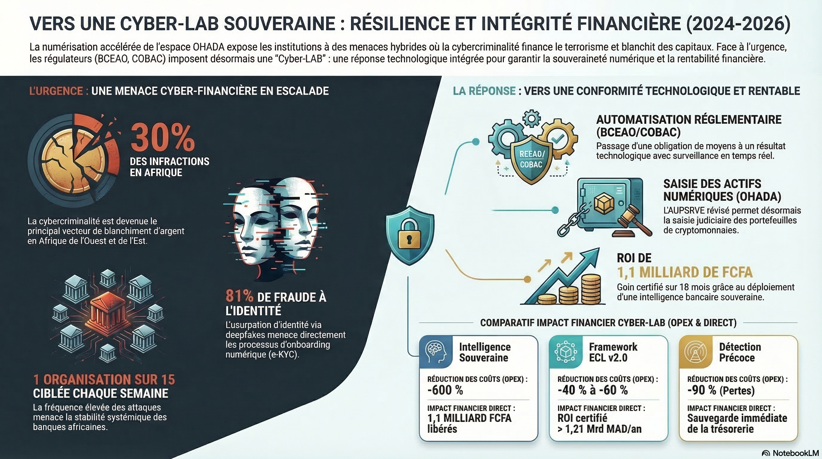 Vers une Cyber-LAB Souveraine : Résilience Numérique et Intégrité Financière dans l'Espace OHADA à l'Horizon 2026