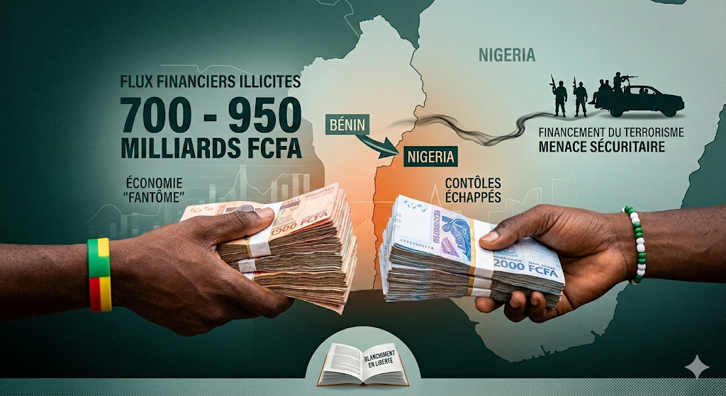 Révélation : 700 à 950 milliards FCFA échappent chaque année aux contrôles entre le Bénin et le Nigeria