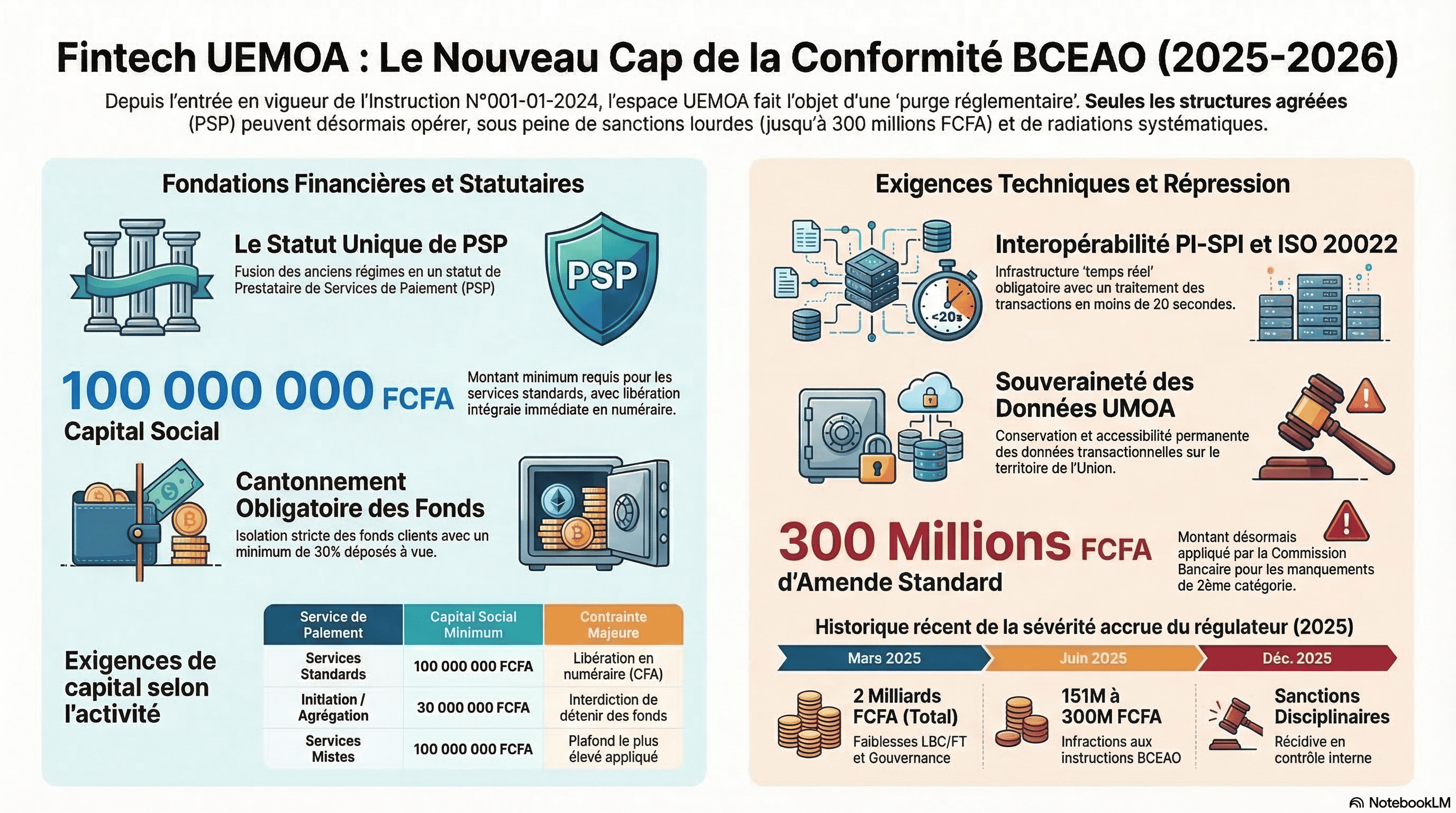 Conformité BCEAO Fintech : Les 7 Obligations Réglementaires Ignorées qui Exposent à l'AMF UEMOA